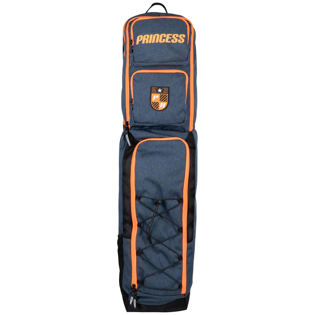 Princess Stickbag Competition Navy Orange Tassen