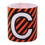Stanno Aanvoerdersband Verstelbaar - Orange-Black Accessoires