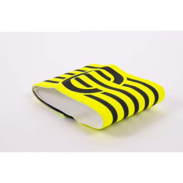 Stanno Aanvoerdersband Verstelbaar - Yellow-Black Accessoires