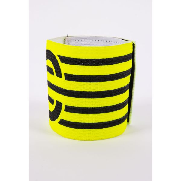Stanno Aanvoerdersband Verstelbaar - Yellow-Black Accessoires