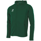 Reece Shift Hooded Full Zip Top Junior - Bottle Green Kleding