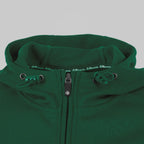 Reece Shift Hooded Full Zip Top Junior - Bottle Green Kleding