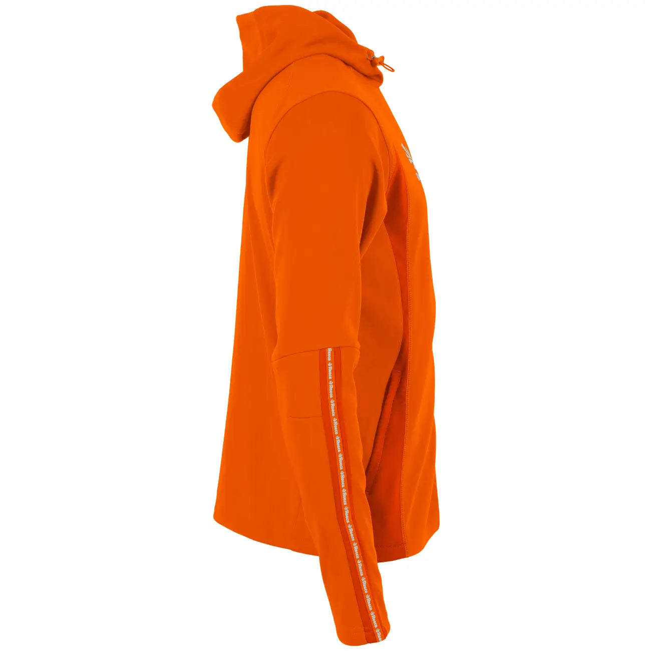 Reece Shift Hooded Full Zip Top - Orange Kleding