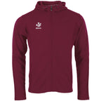 Reece Shift Hooded Full Zip Top Junior - Burgundy Kleding