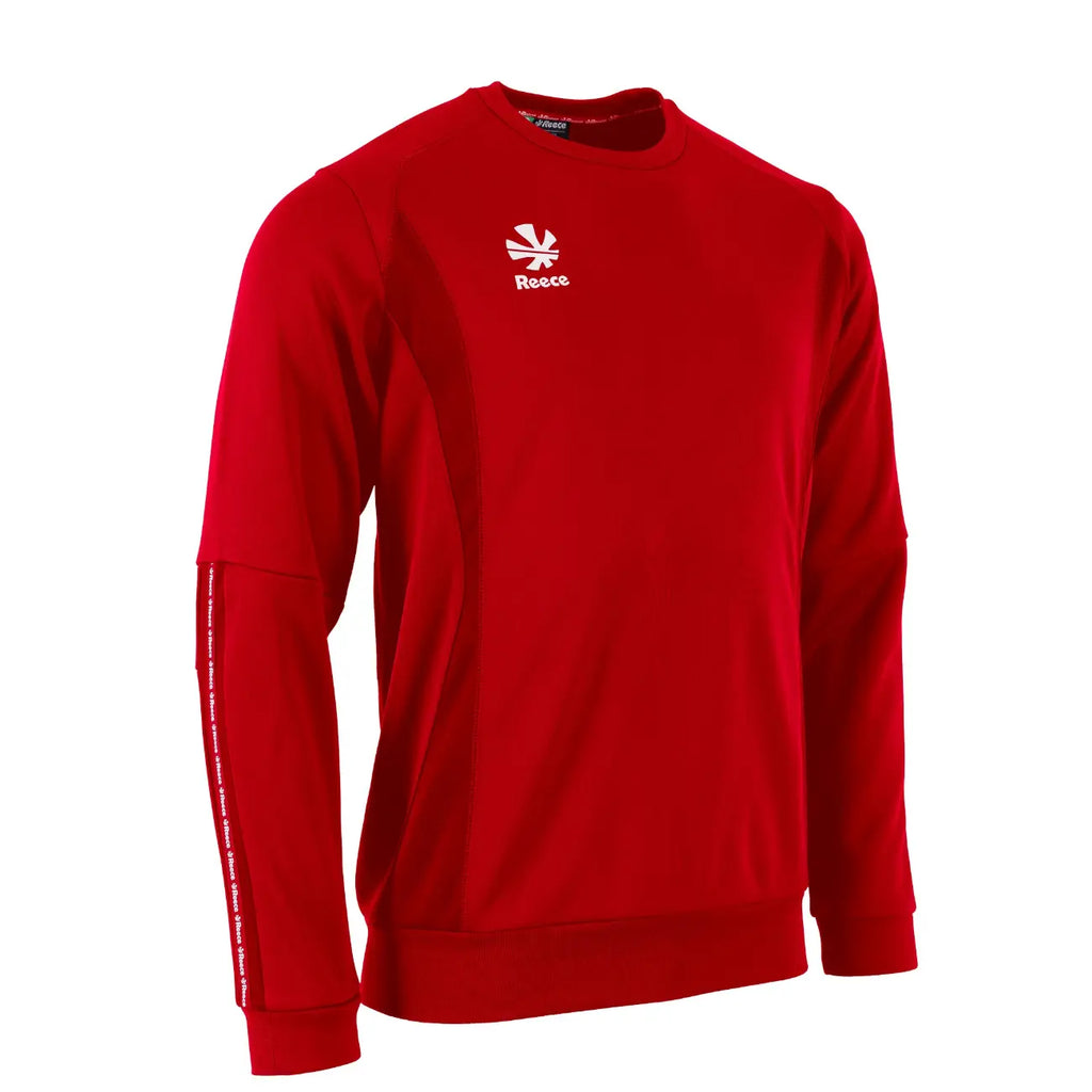 Reece Shift Round Neck Top - Red Kleding