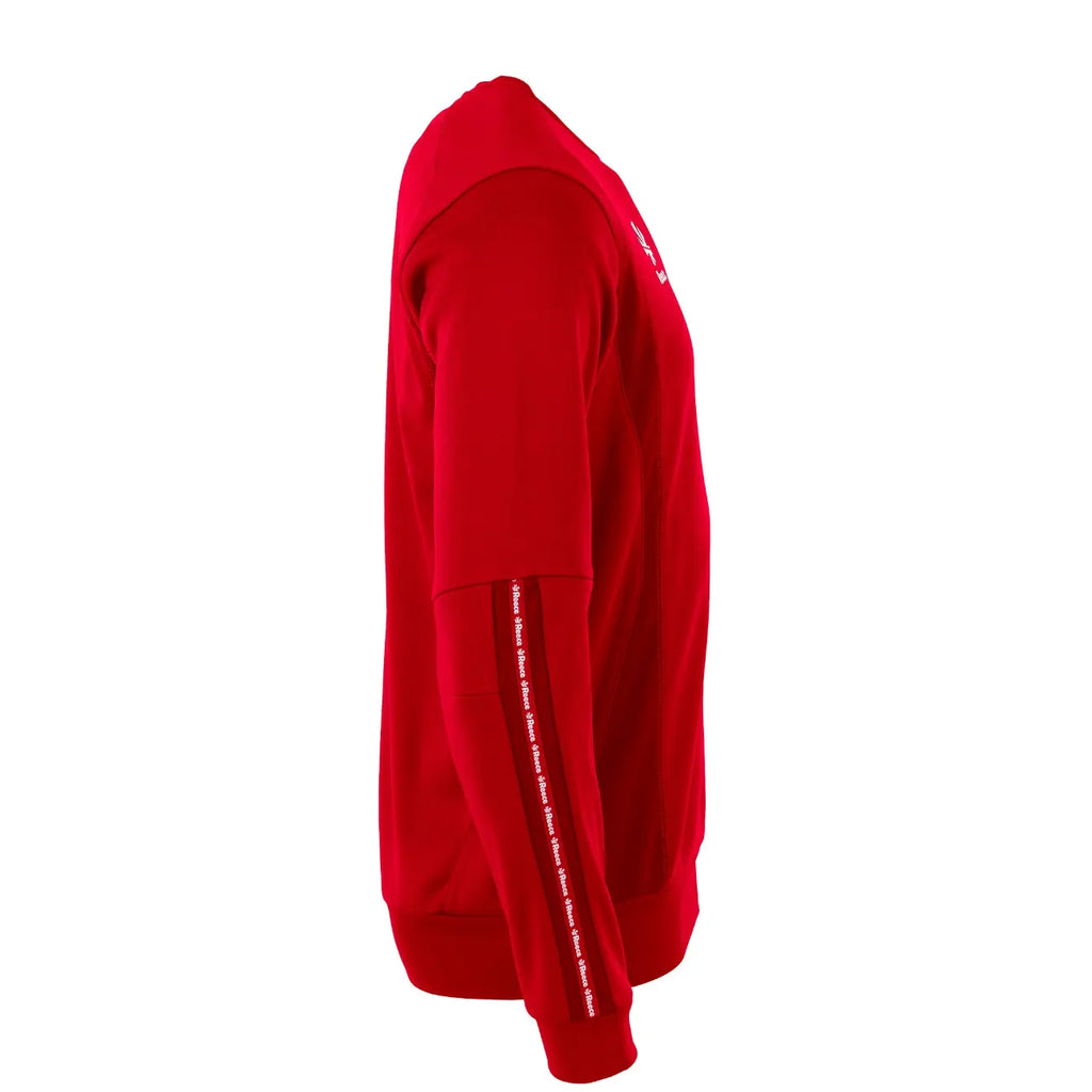 Reece Shift Round Neck Top - Red Kleding