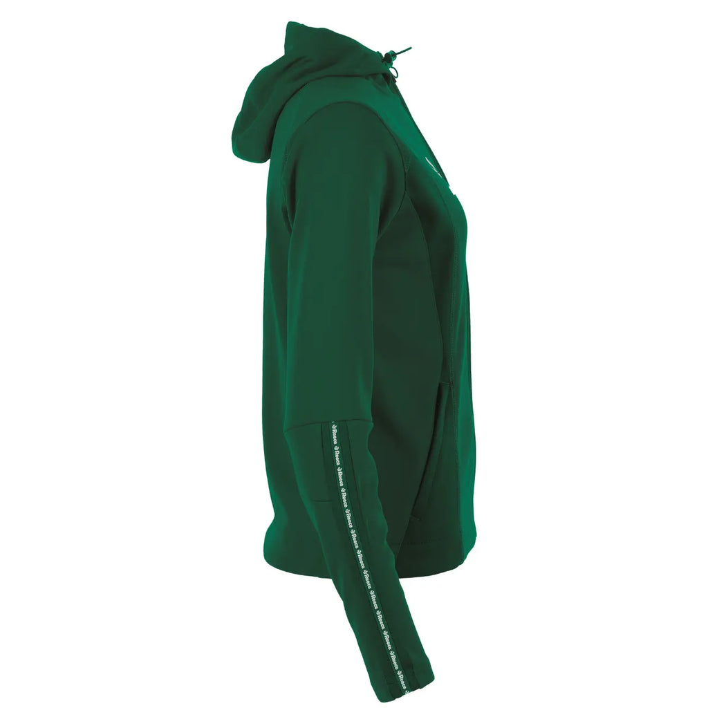 Reece Shift Hooded Full Zip Top Ladies - Bottle Green Kleding