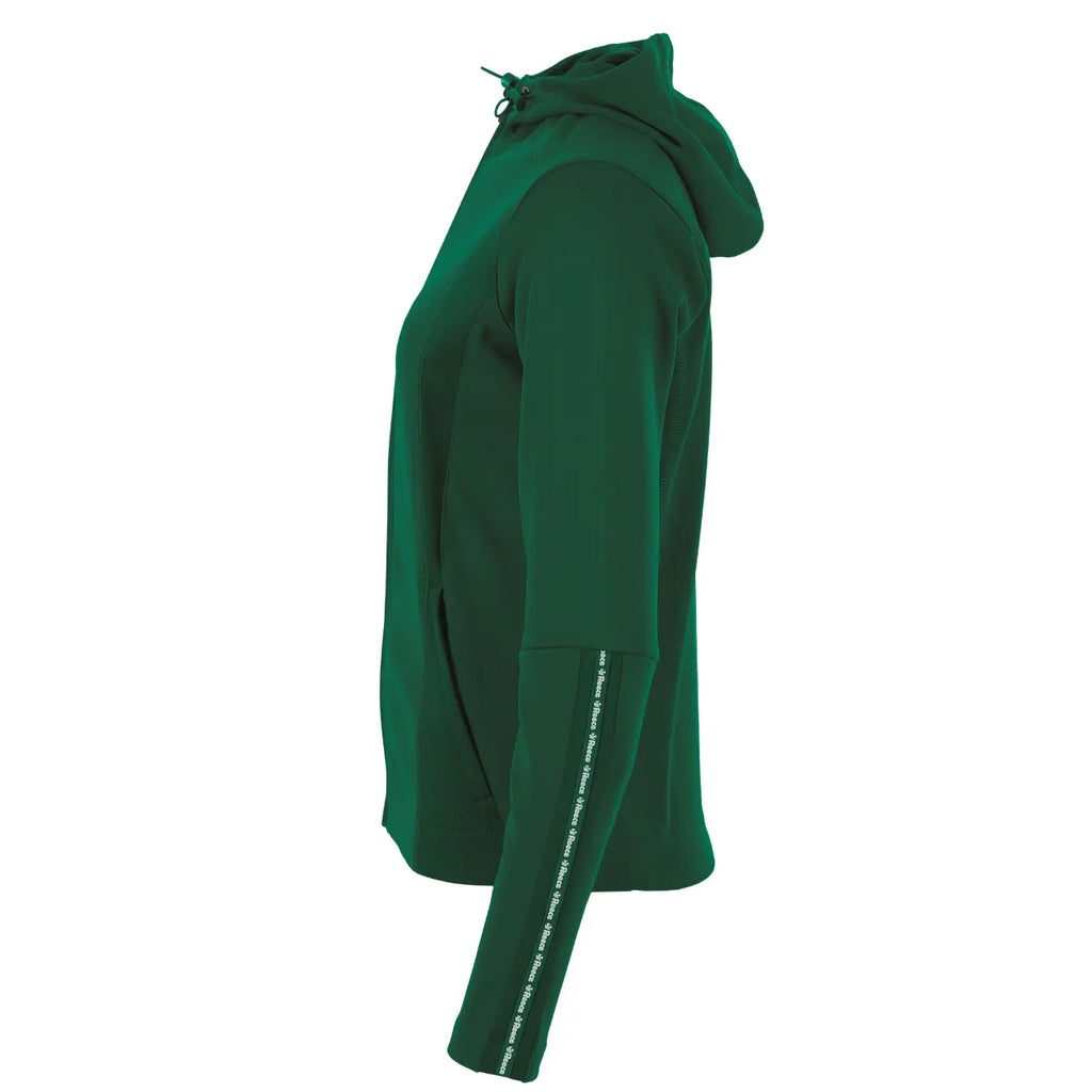 Reece Shift Hooded Full Zip Top Ladies - Bottle Green Kleding