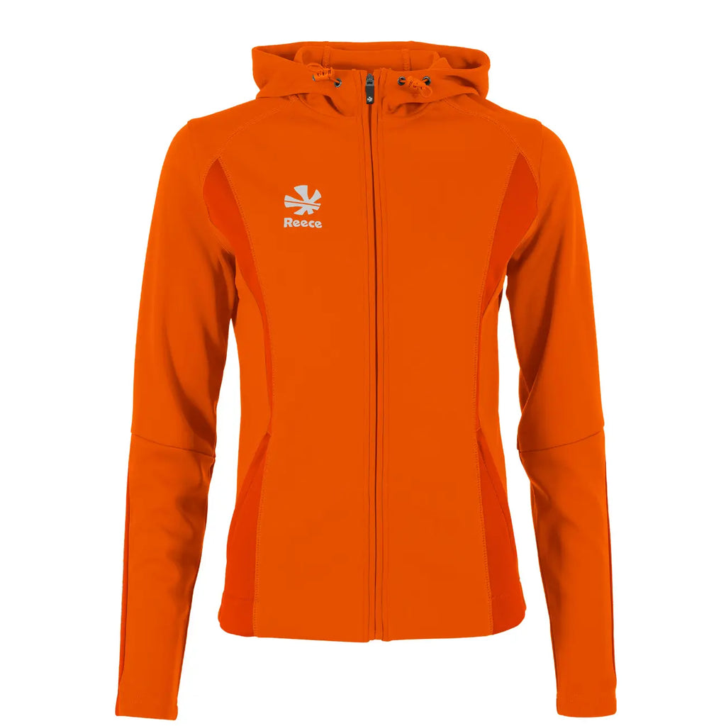 Reece Shift Hooded Full Zip Top Ladies - Orange Kleding