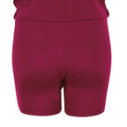 Reece Major Skort Ladies - Burgundy Kleding