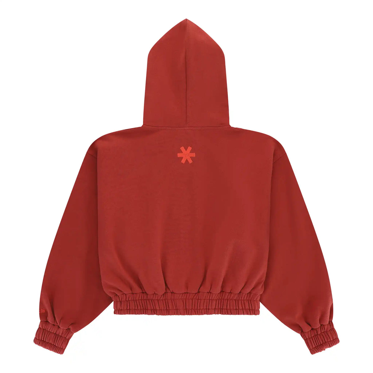 Osaka Women Full Zip Hoodie Cropped - Brunette Kleding