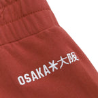 Osaka Women Wide Leg Sweatpants - Brunette Kleding