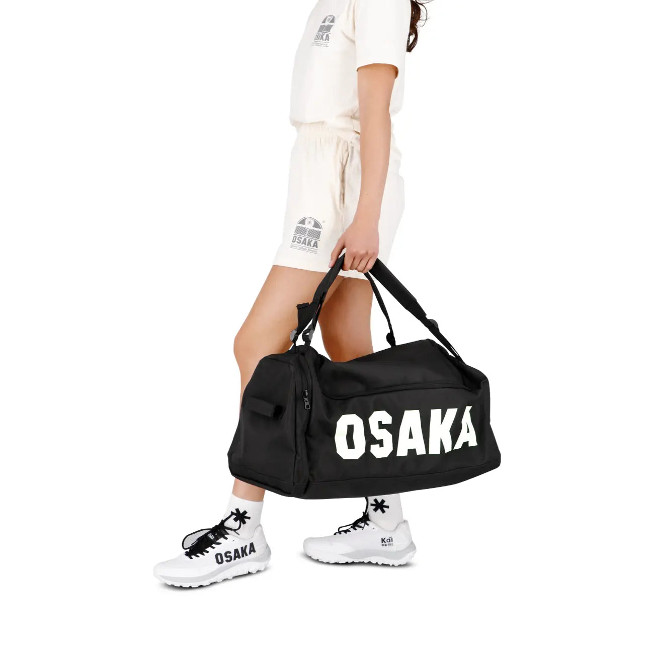 Osaka Sports Duffel Bag - Black Tassen