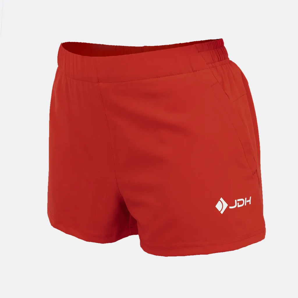 Short pro JDH Carbon filles - Rouge