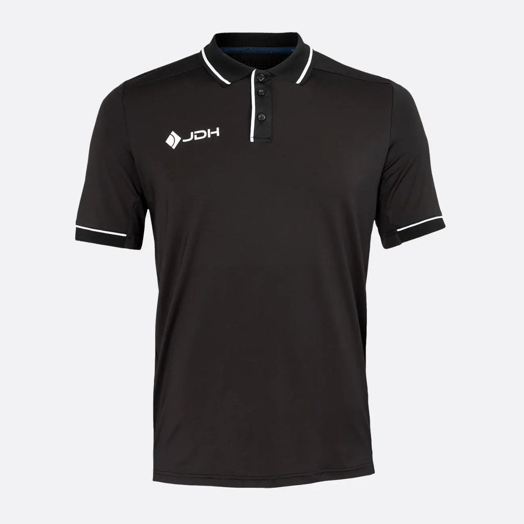 JDH Carbon boys pro polo - Black
