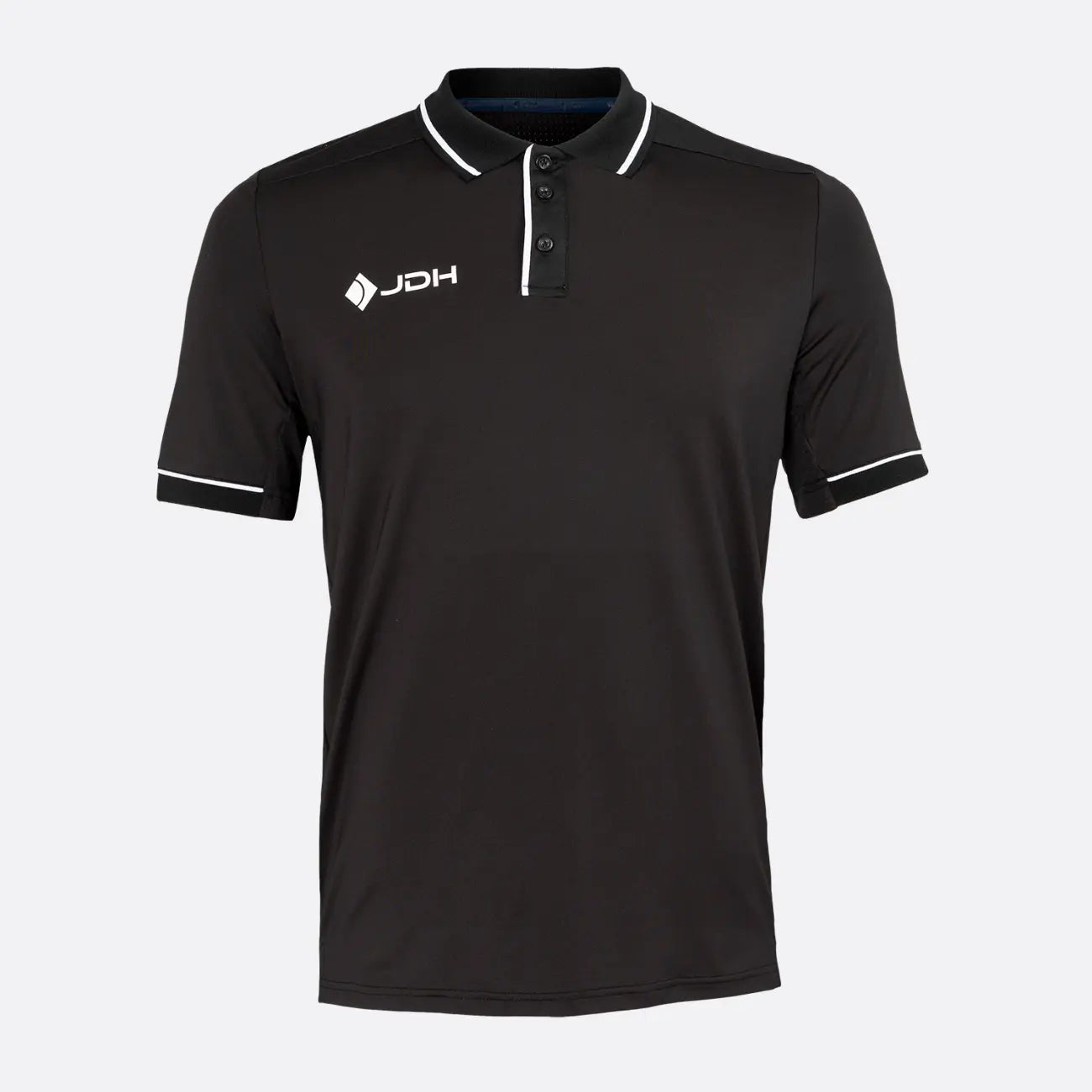 JDH Carbon boys pro polo - Black