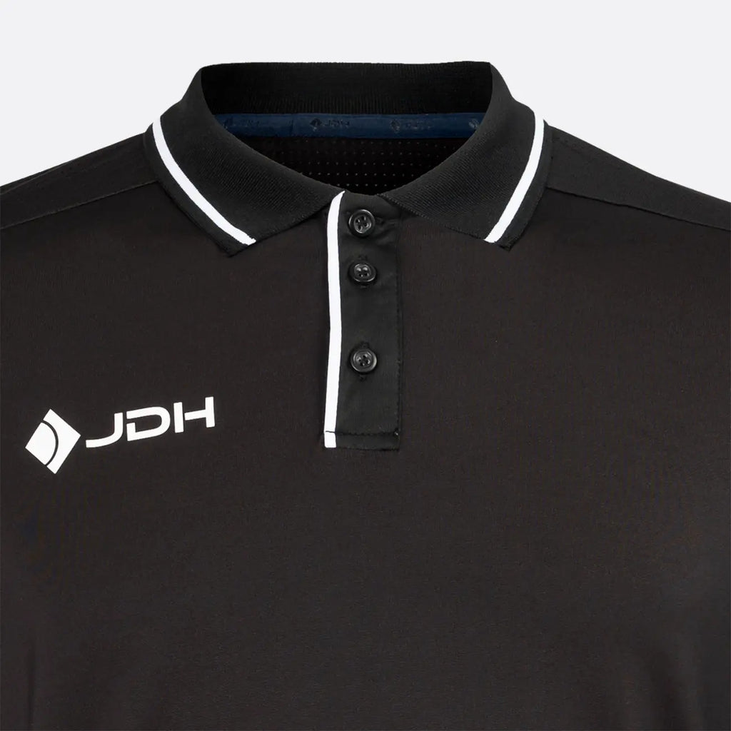 JDH Carbon boys pro polo - Black