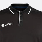 JDH Carbon boys pro polo - Black