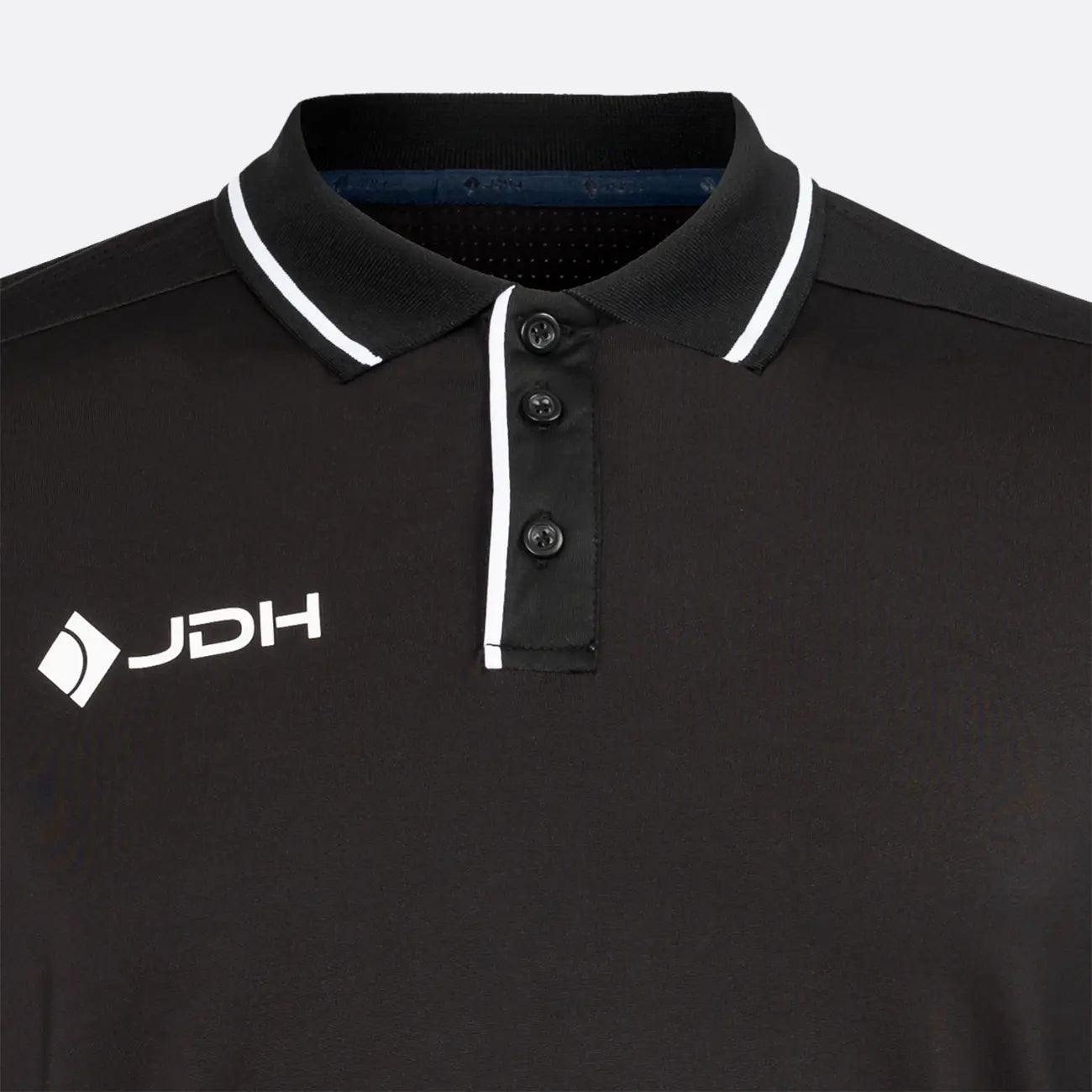 JDH Carbon boys pro polo - Black