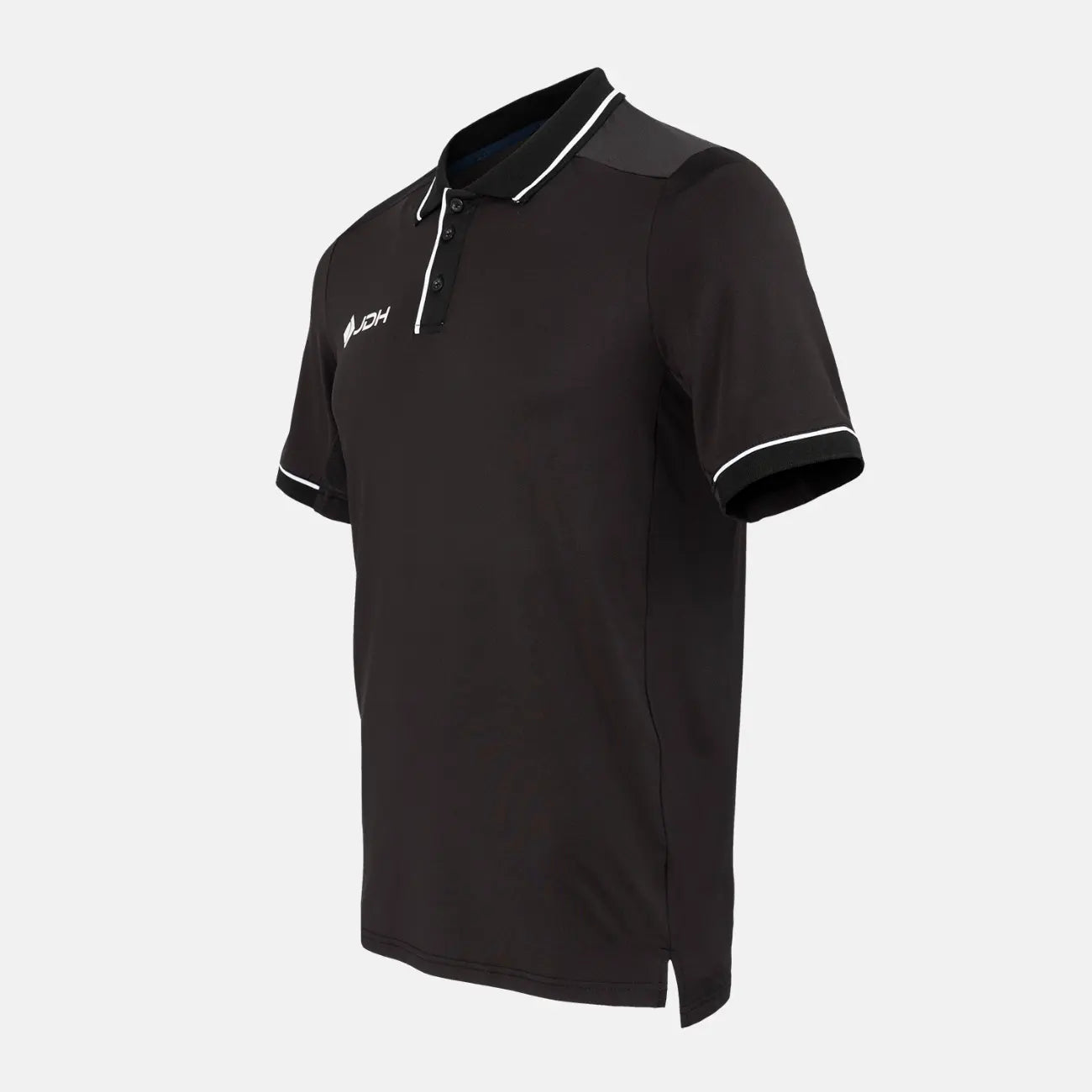 JDH Carbon boys pro polo - Black