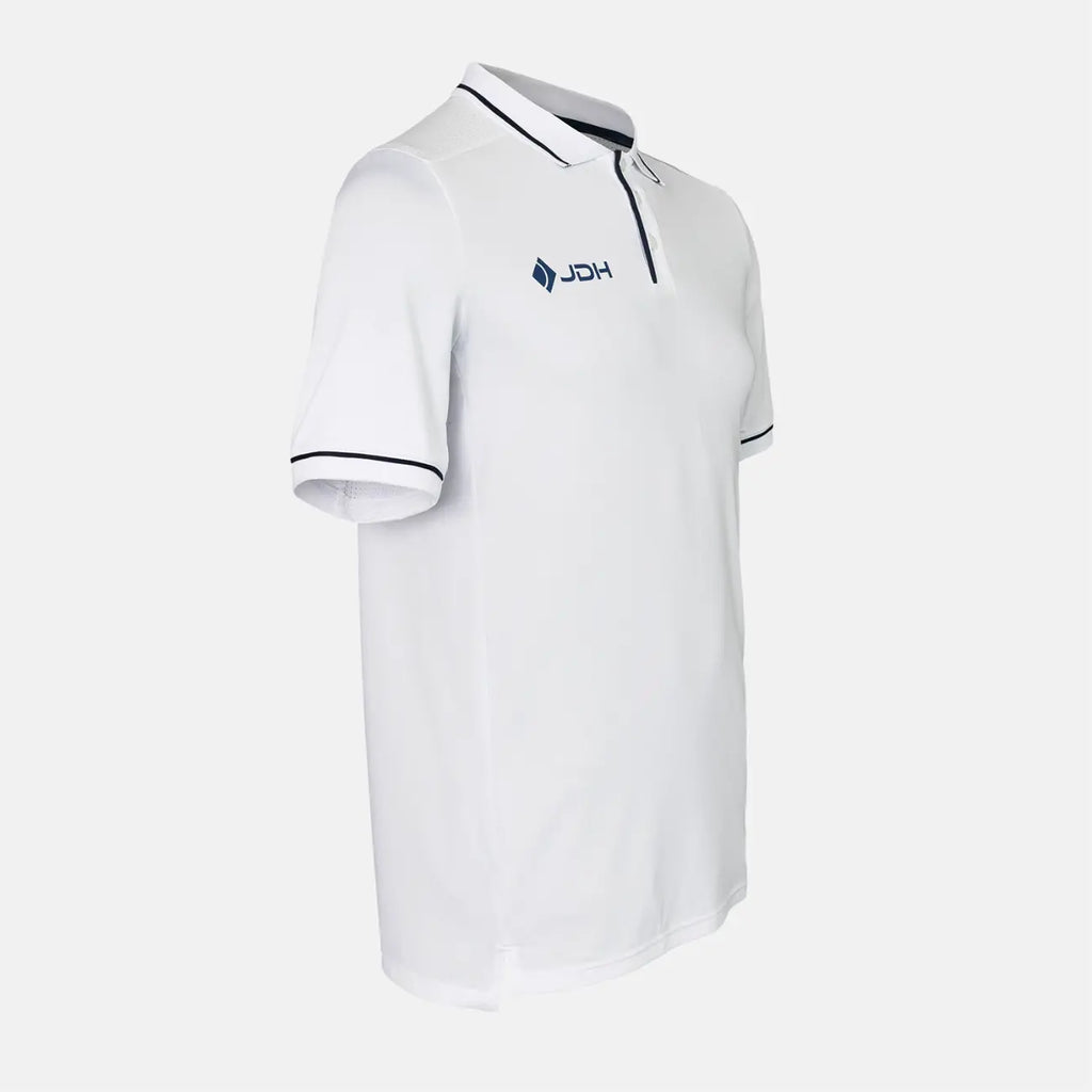 JDH Carbon men pro polo - White