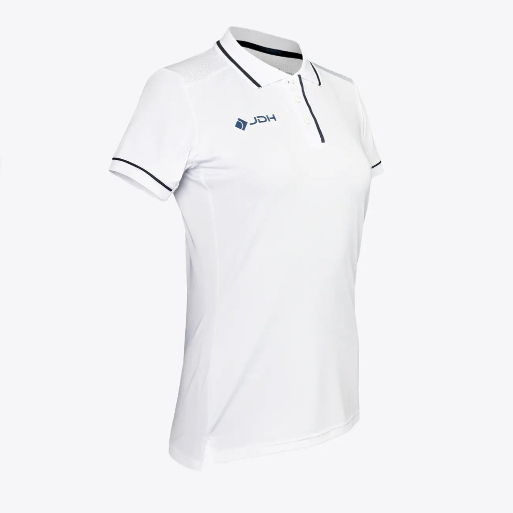 JDH Carbon polo pro fille - Blanc