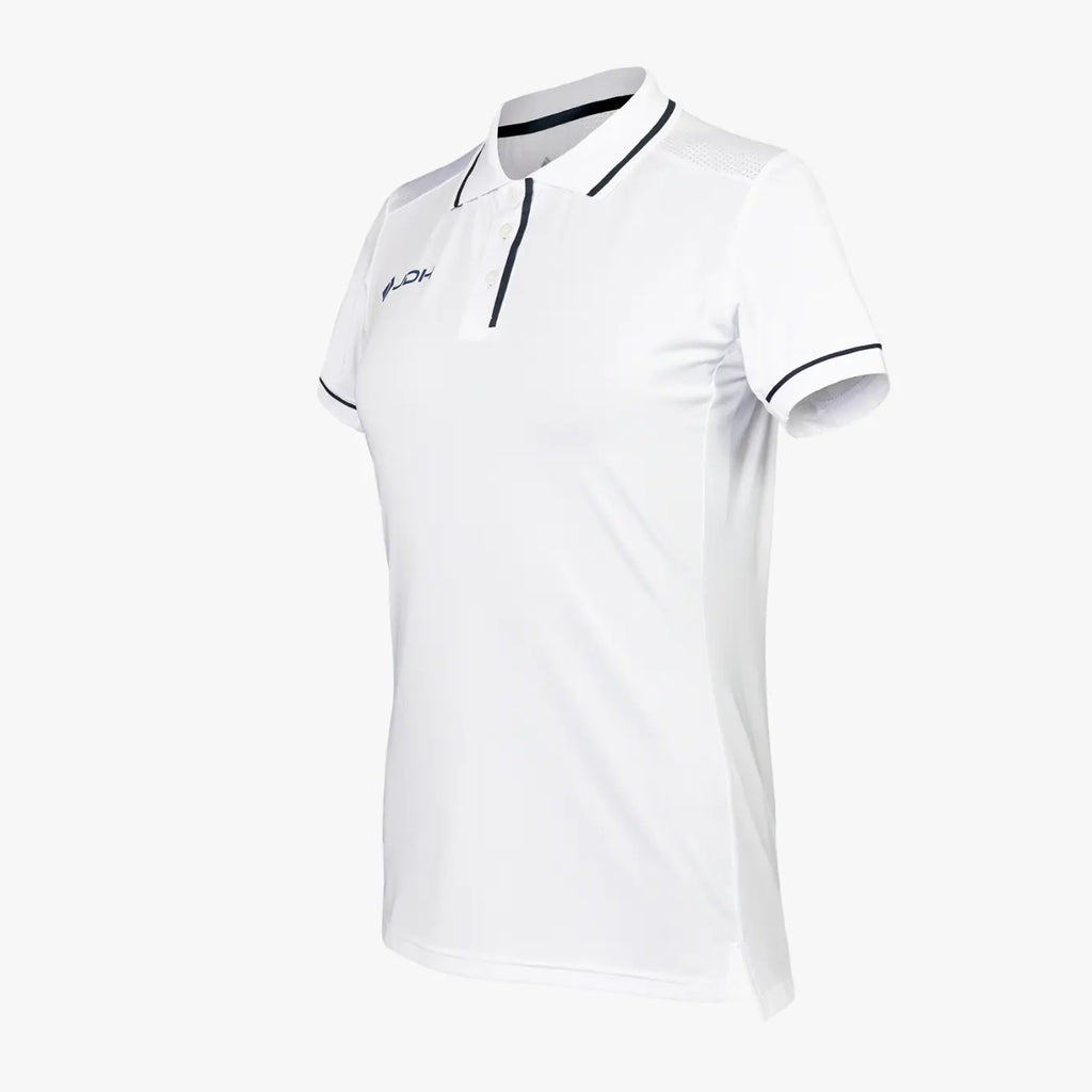 JDH Carbon polo pro fille - Blanc