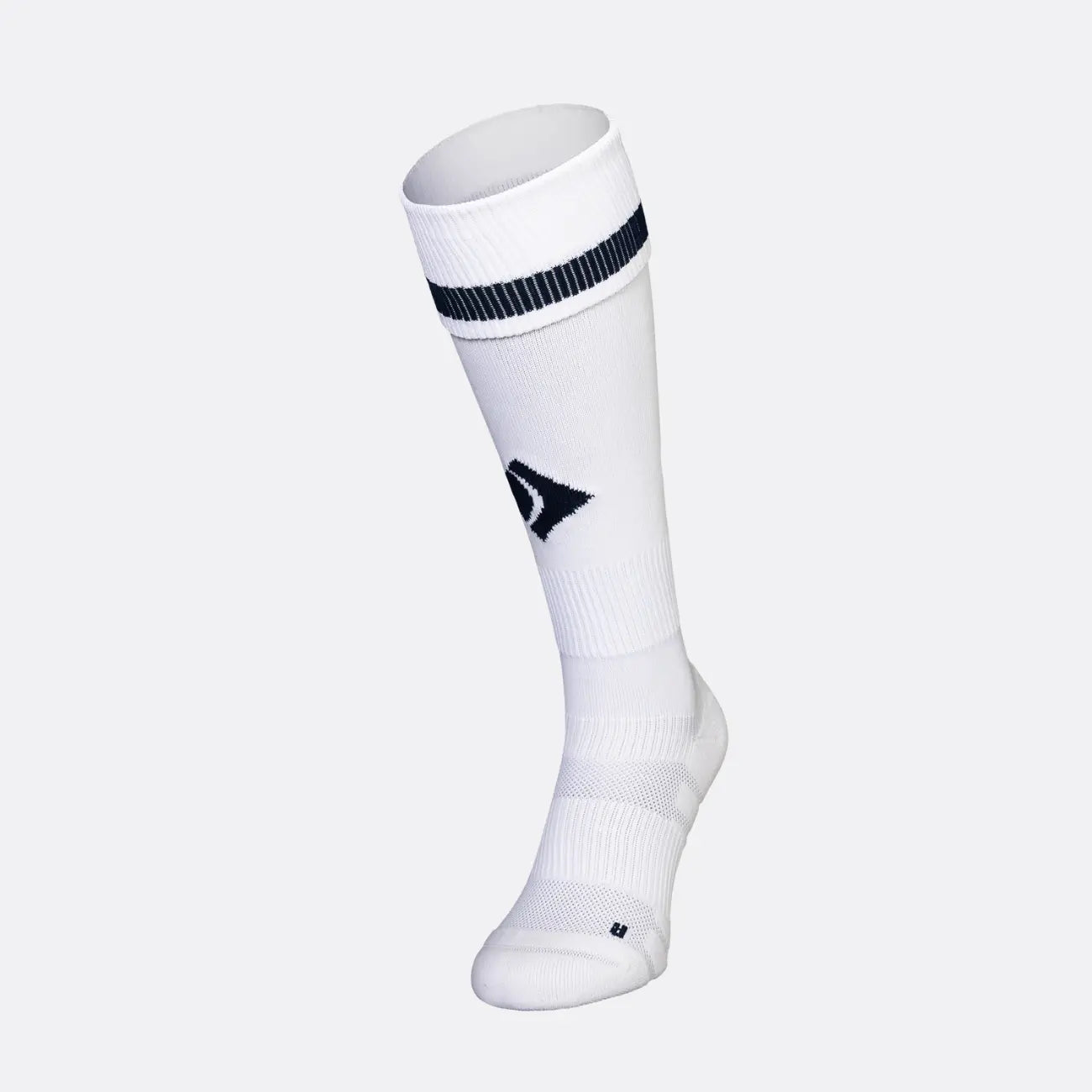 JDH Carbon kneehigh sock - White