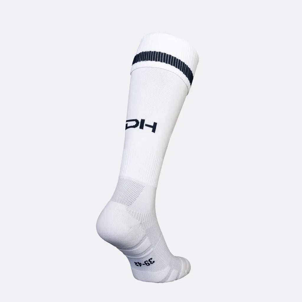 JDH Carbon kneehigh sock - White