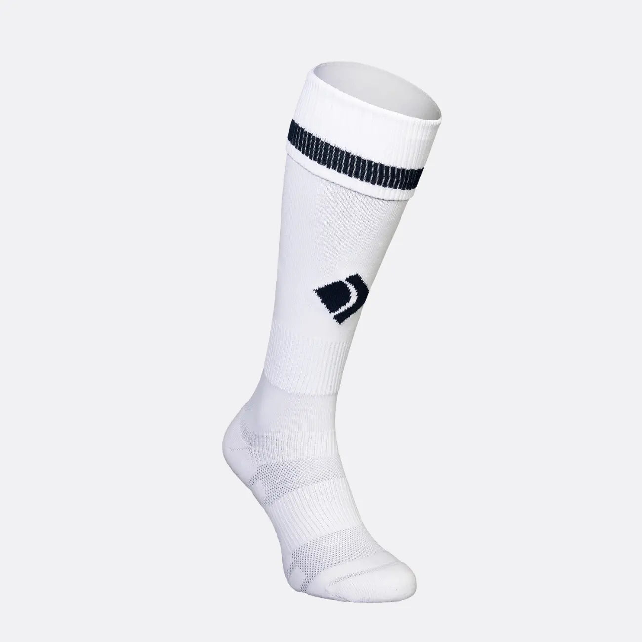 JDH Carbon kneehigh sock - White
