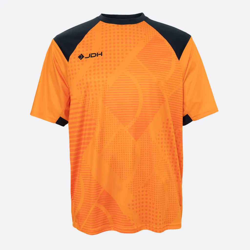JDH Carbon junior goalie ss shirt - Orange