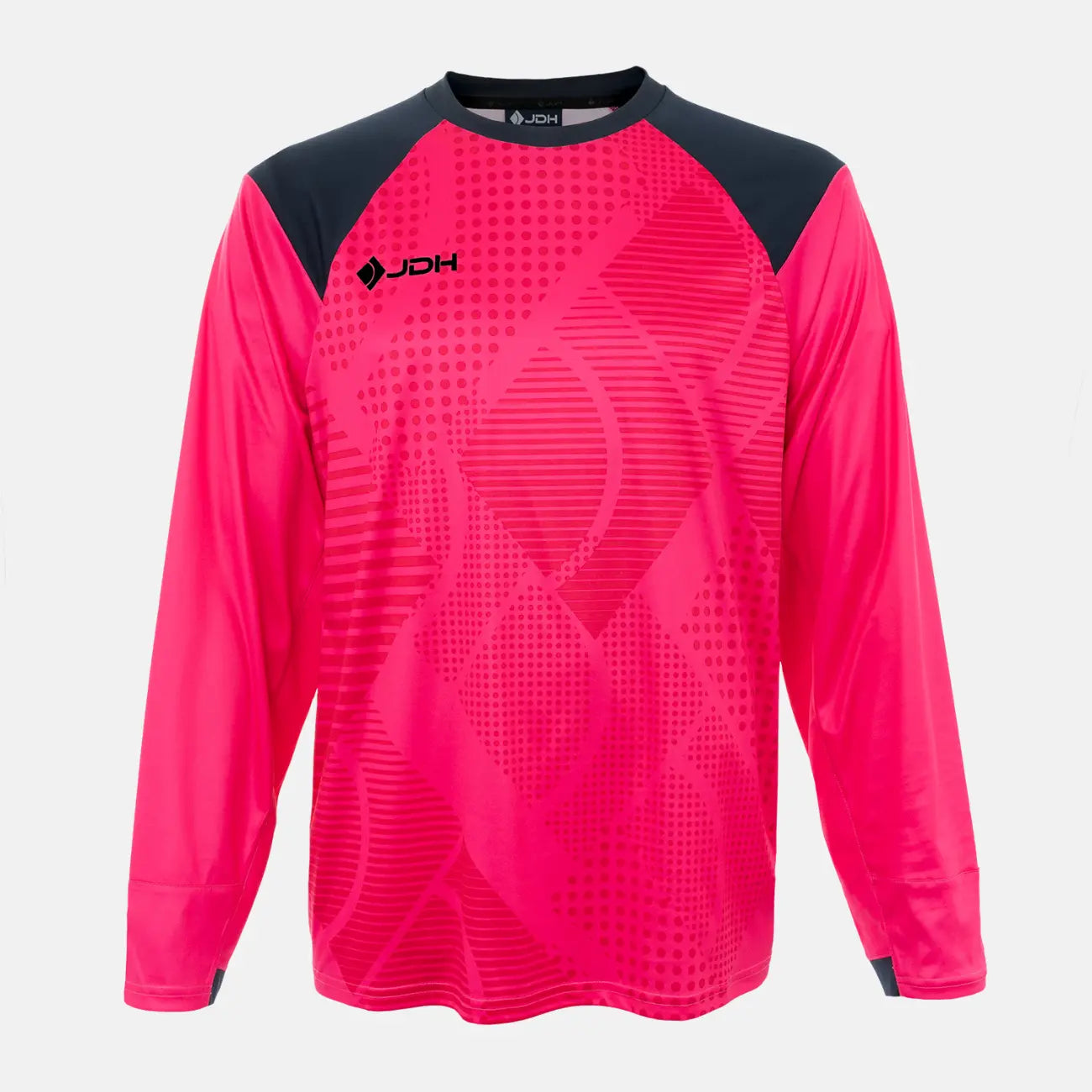 JDH Carbon junior goalie ls shirt - Fuchsia