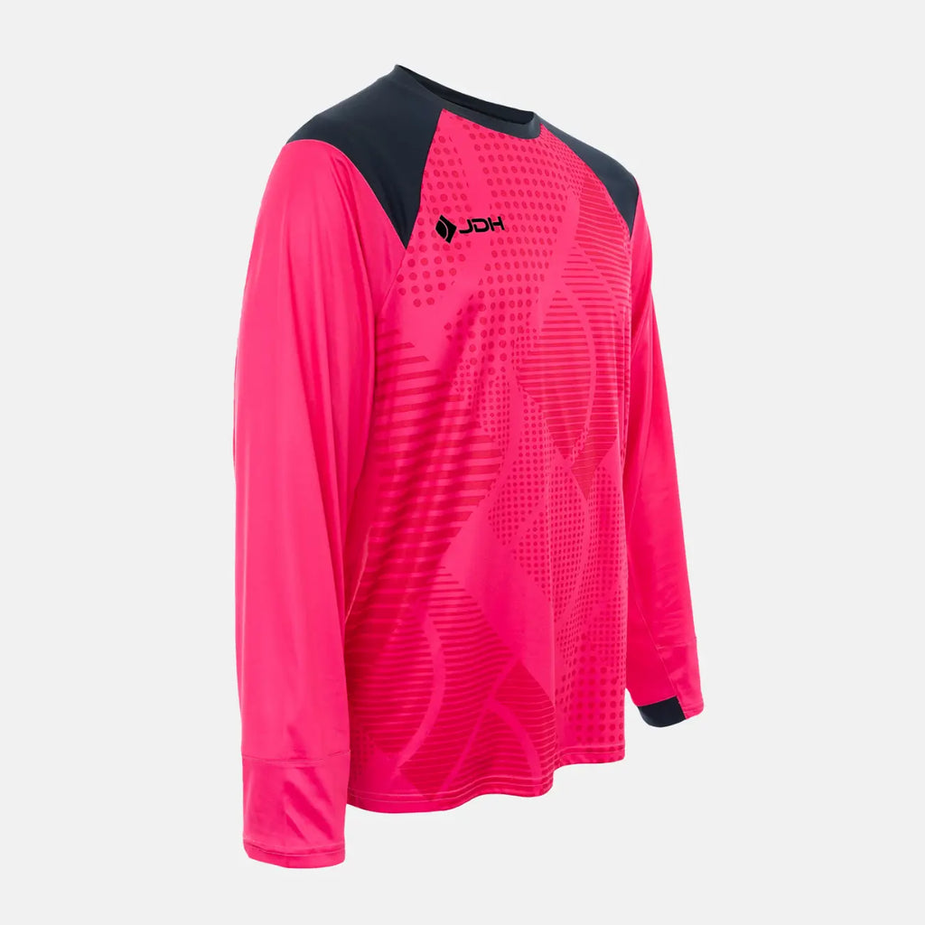 JDH Carbon junior goalie ls shirt - Fuchsia