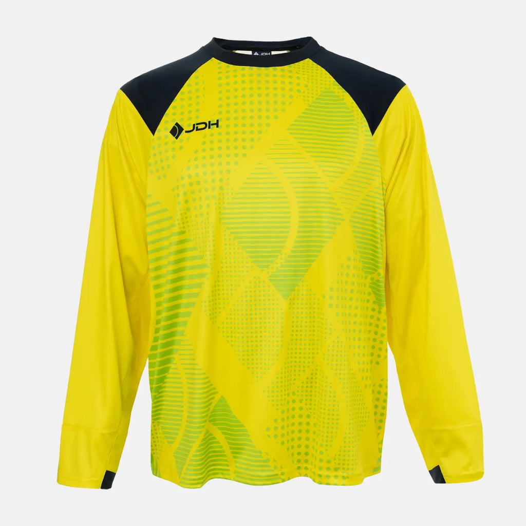 JDH Carbon junior goalie ls shirt - Yellow