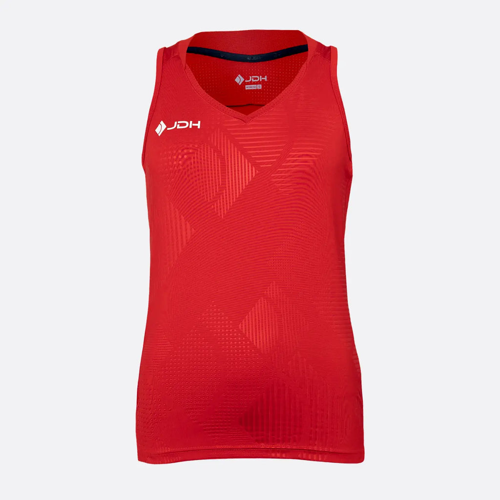 JDH Carbon débardeur pro filles - Rouge