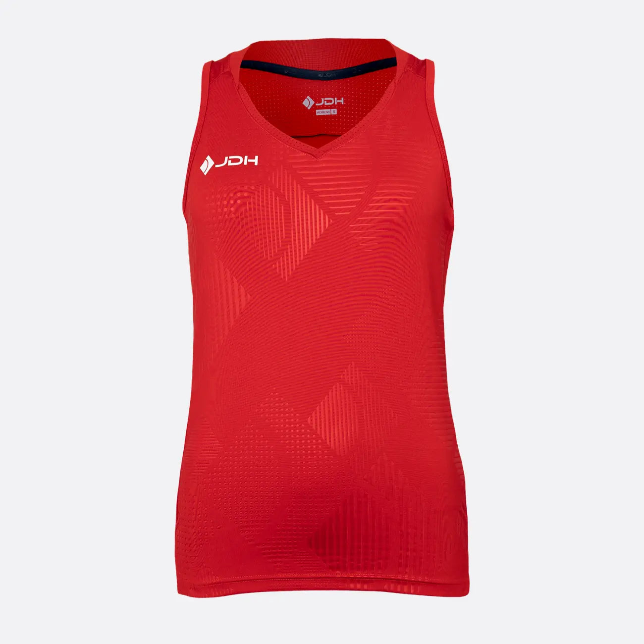 JDH Carbon débardeur pro filles - Rouge