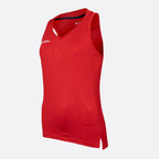 JDH Carbon débardeur pro filles - Rouge