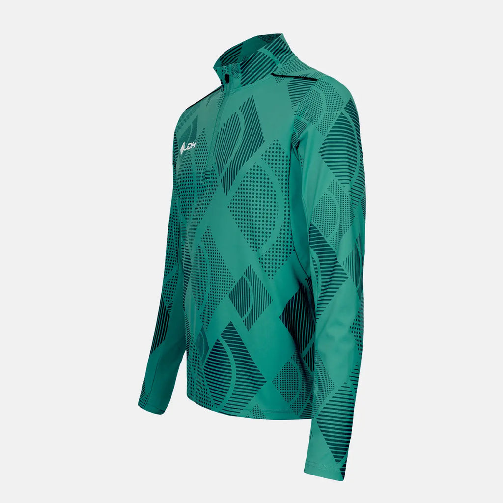 JDH Carbon men pro half-zip - Light Green
