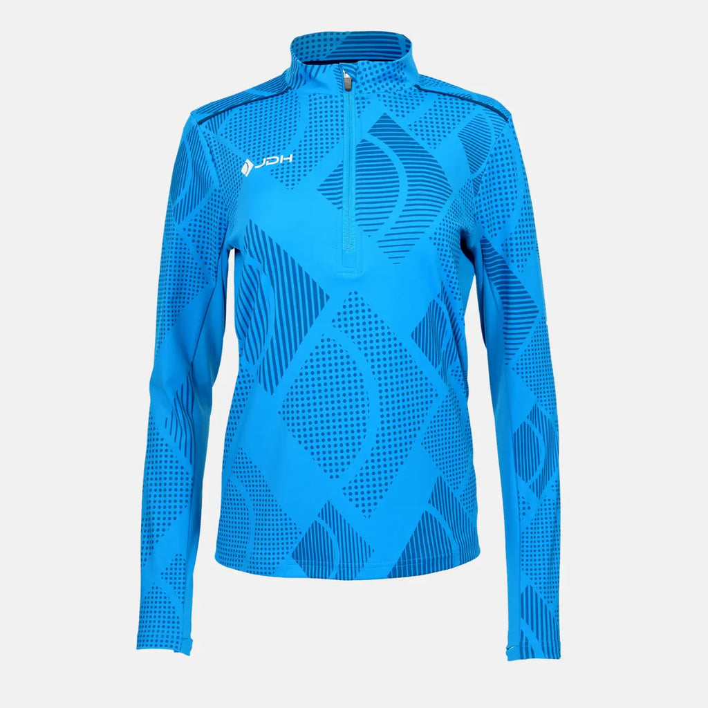 JDH Carbon women pro half-zip - Dark Blue