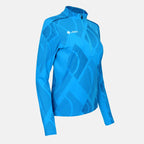 JDH Carbon women pro half-zip - Dark Blue