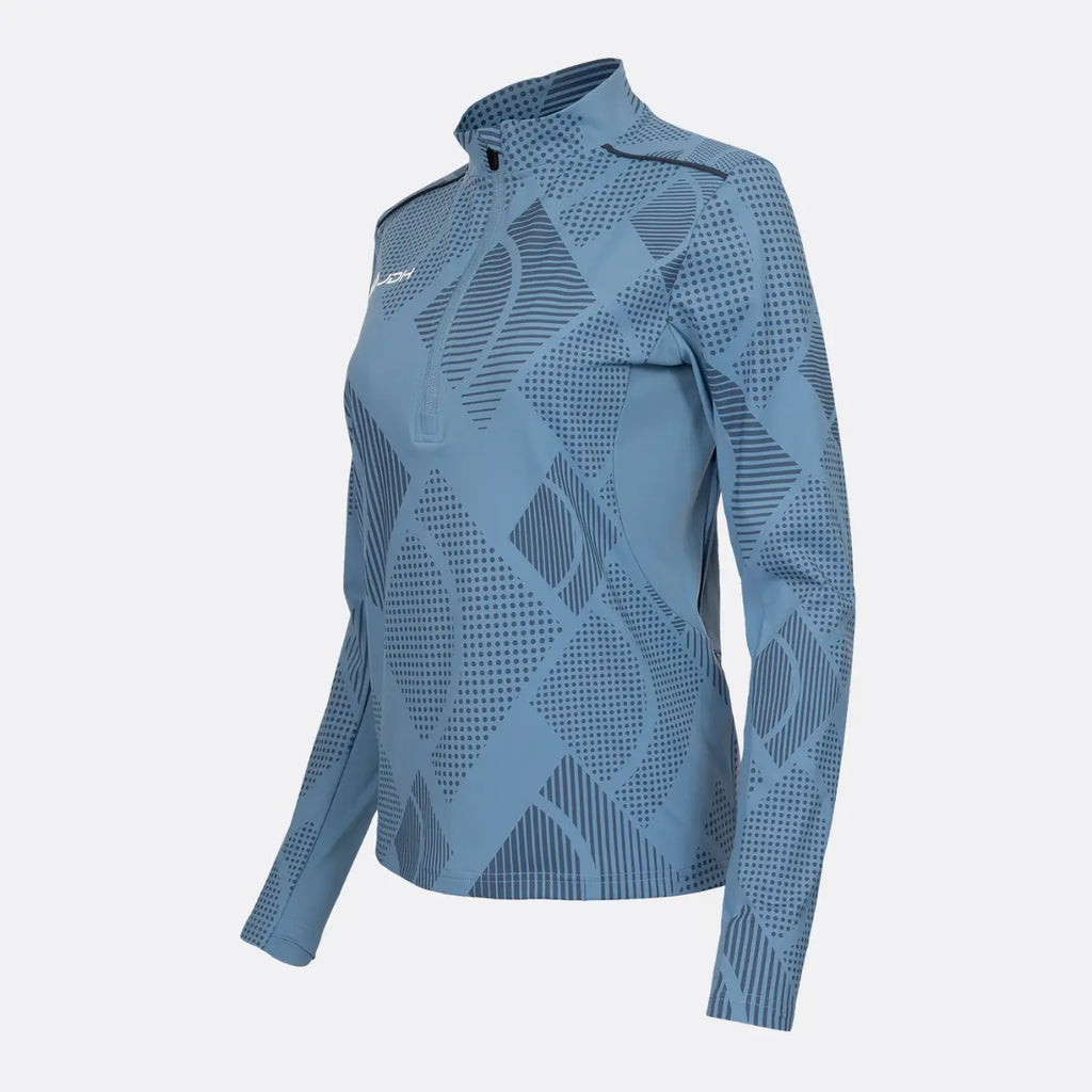 JDH Carbon women pro half-zip - Stormy