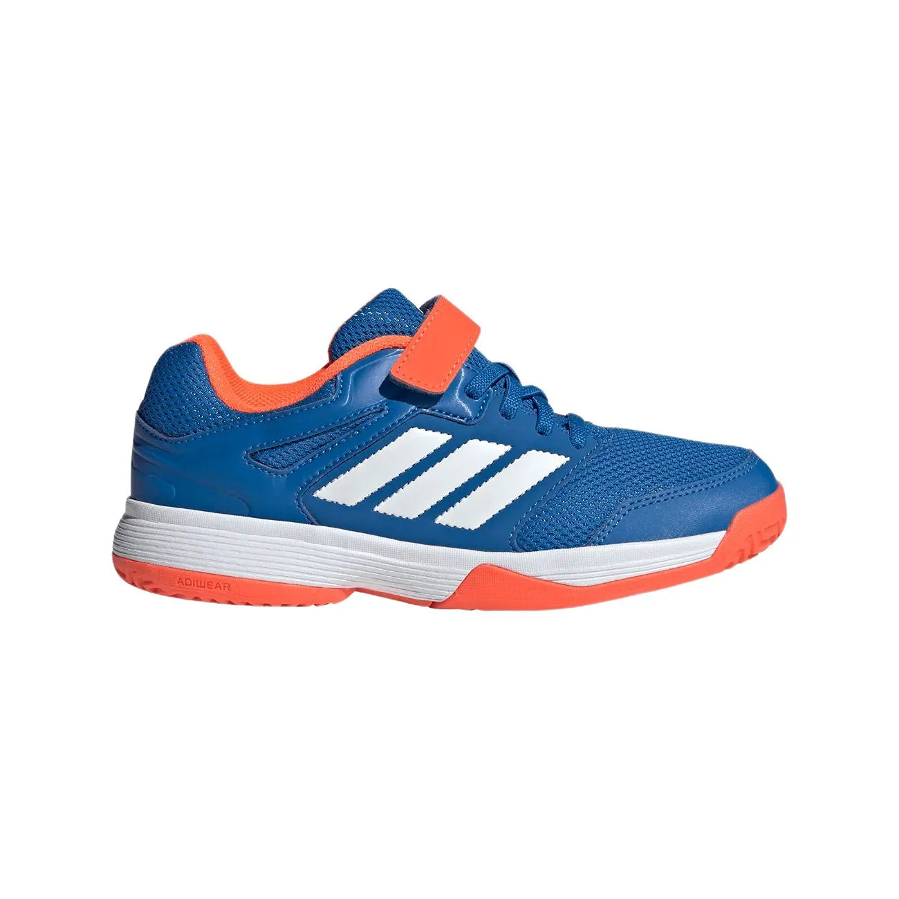 Adidas Speedcourt Velcro Junior - Bright Royal Hockeyschoen