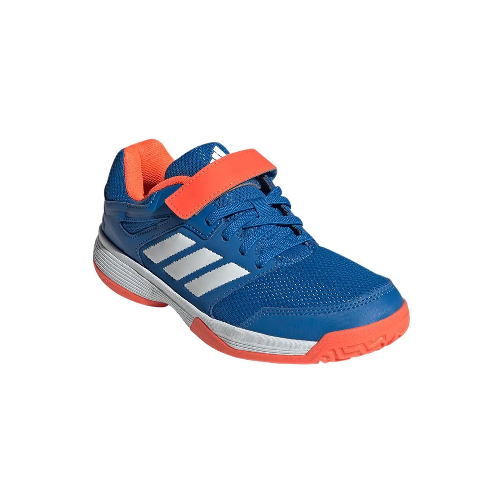 Adidas Speedcourt Velcro Junior - Bright Royal Hockeyschoen