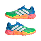 Adidas Adipower Hockey 4 LE - Blue White Green Hockeyschoen