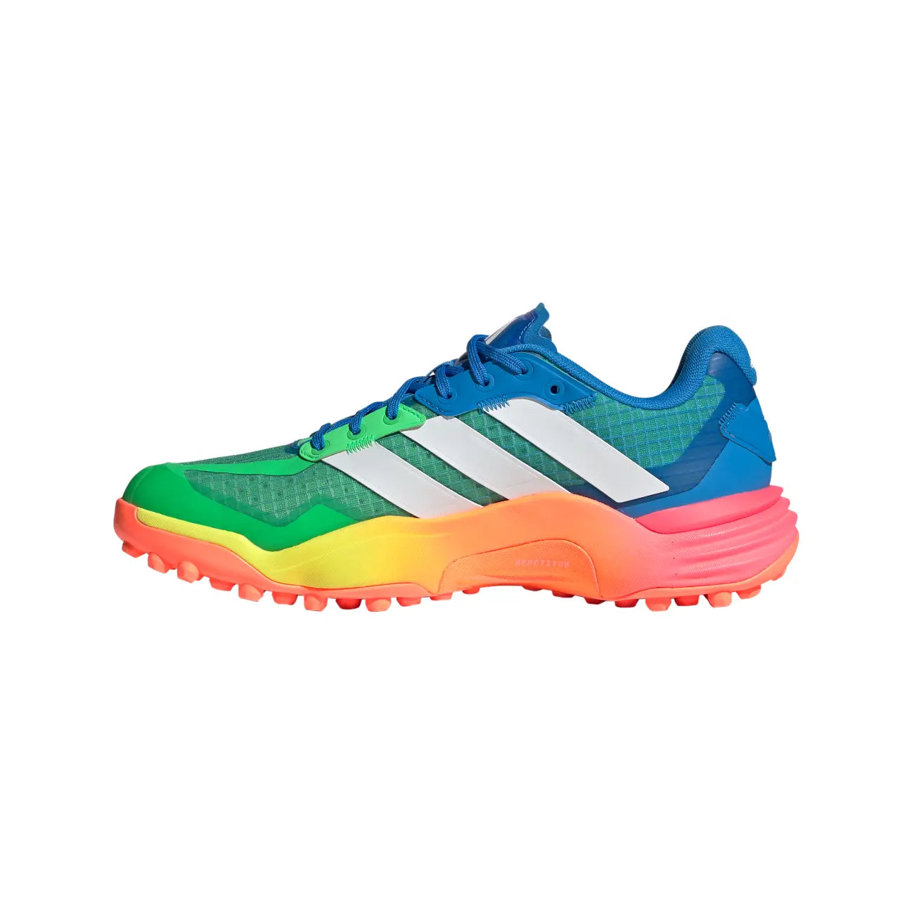 Adidas Adipower Hockey 4 LE - Blue White Green Hockeyschoen