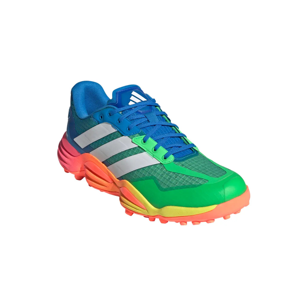 Adidas Adipower Hockey 4 LE - Blue White Green Hockeyschoen