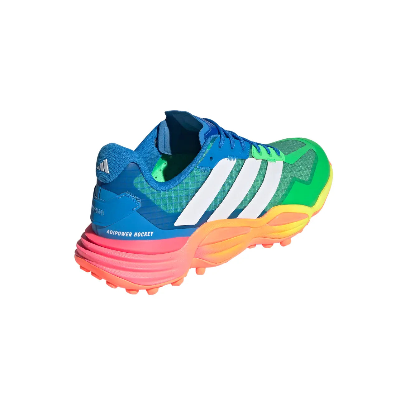 Adidas Adipower Hockey 4 LE - Blue White Green Hockeyschoen