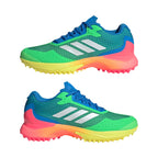 Adidas Fabela X 2 LE - Blue White Green Hockeyschoen