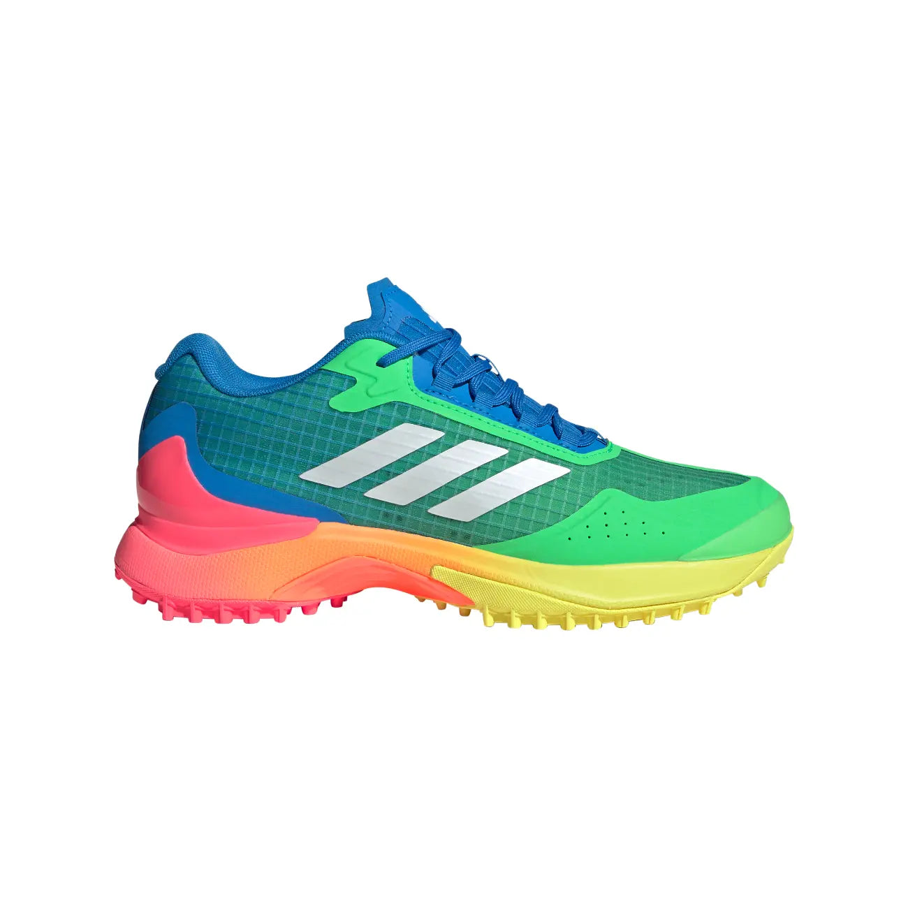 Adidas Fabela X 2 LE - Blue White Green Hockeyschoen