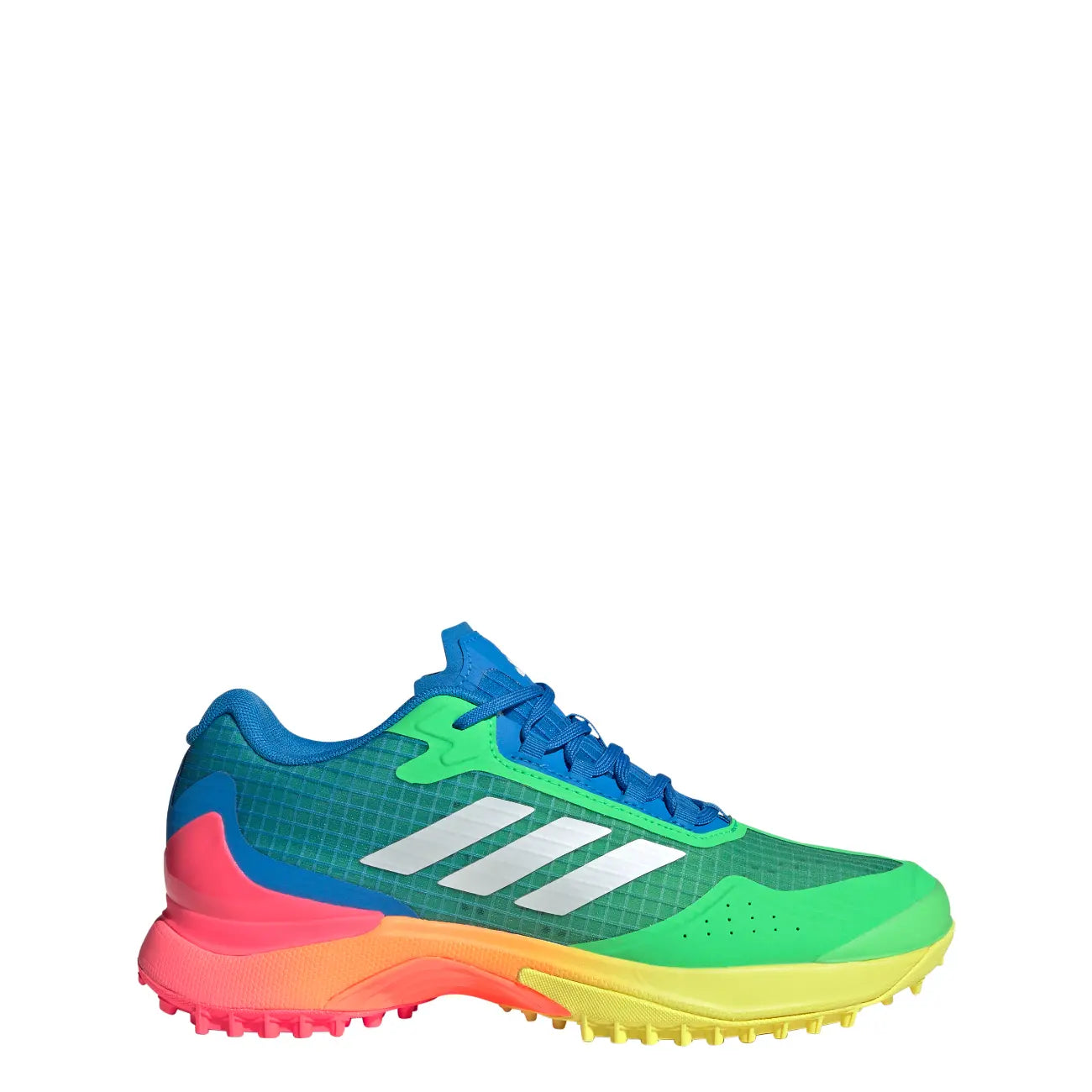 Adidas Fabela X 2 LE - Blue White Green Hockeyschoen